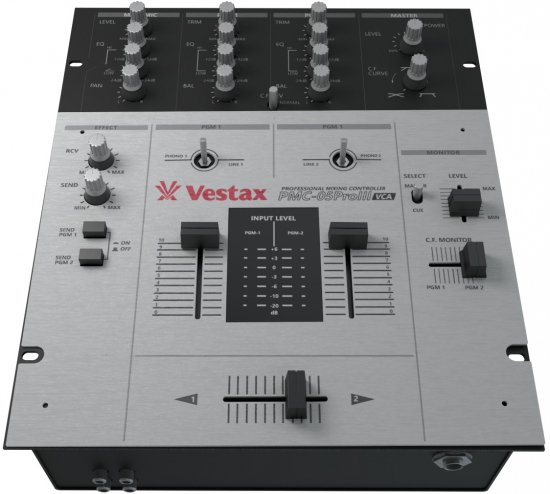 【美品】VESTAX DJミキサー PMC-05PROSL VCA