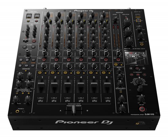 ☆Pioneer DJ/プロフェッショナル用 6ChDJミキサー/DJM-V10