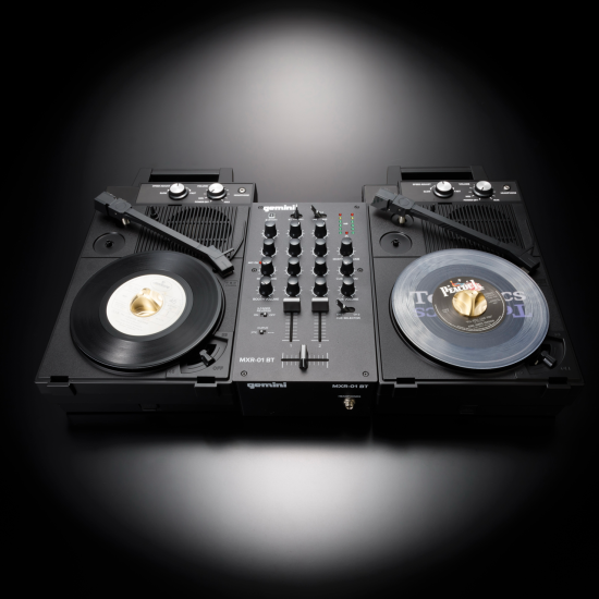 樽屋ポータブルDJセット|Black Technics 7” slip mats Edition 樽屋ポータブルDJセット|Black Technics 7” slip mats Edition