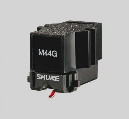 Shure M44G カートリッジ + N44G 動作良好 ヘッドシェル付-