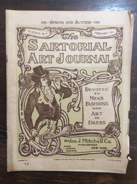 The SARTORIAL ART JOURNAL FEBRUARY 1911