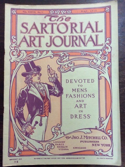 The SARTORIAL ART JOURNAL  MAY 1912