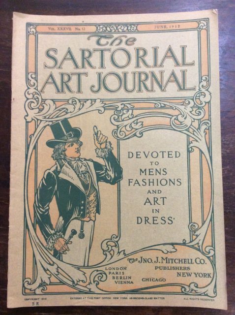 The SARTORIAL ART JOURNAL  JUNE 1912