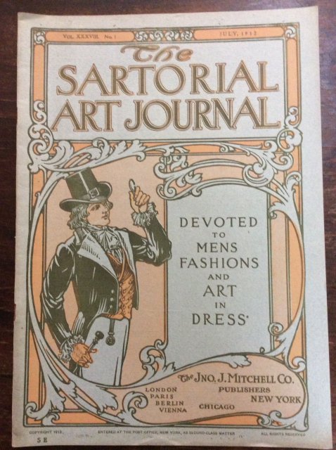 The SARTORIAL ART JOURNAL  JULY 1912