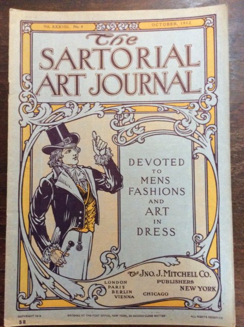 The SARTORIAL ART JOURNAL  OCTOBER 1912