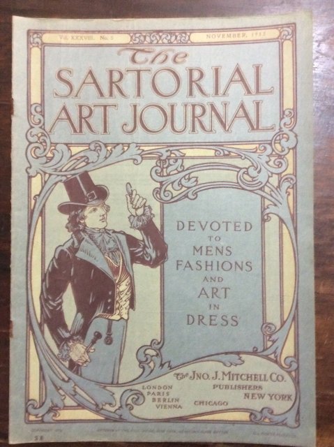 The SARTORIAL ART JOURNAL  November 1912