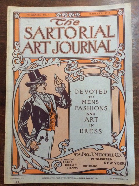 The SARTORIAL ART JOURNAL  JANUARY 1913