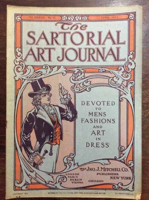 The SARTORIAL ART JOURNAL  JUNE 1913