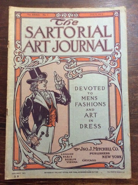The SARTORIAL ART JOURNAL  JULY 1913