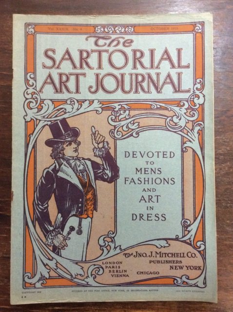 The SARTORIAL ART JOURNAL  OCTOBER 1913