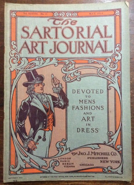 The SARTORIAL ART JOURNAL  MAY 1913
