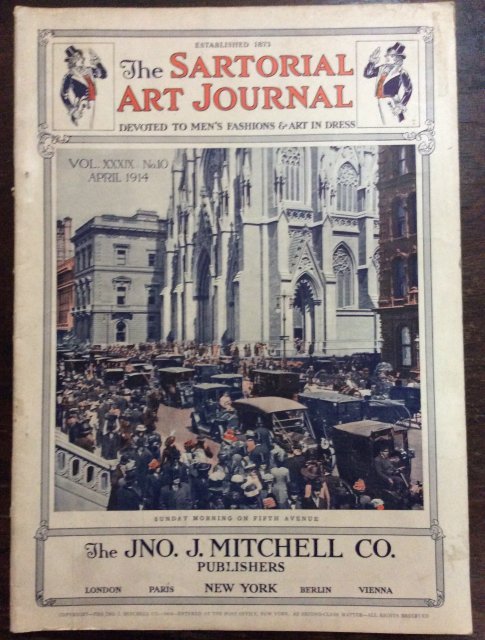The SARTORIAL ART JOURNAL  APRIL 1914