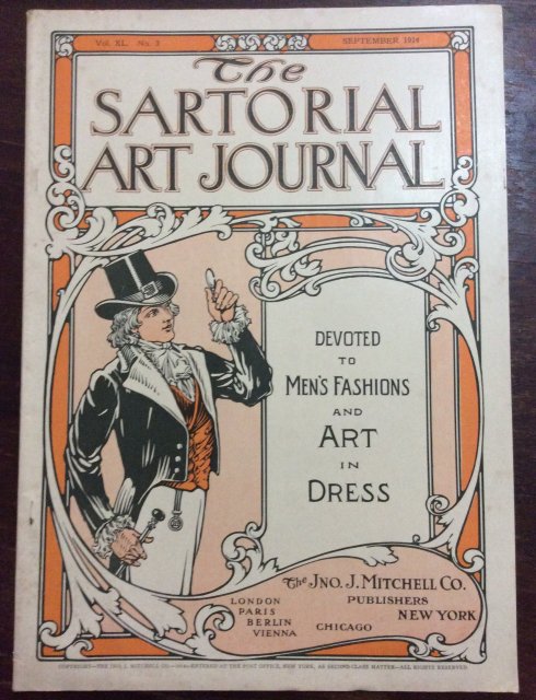 The SARTORIAL ART JOURNAL  SEPTEMBER 1914