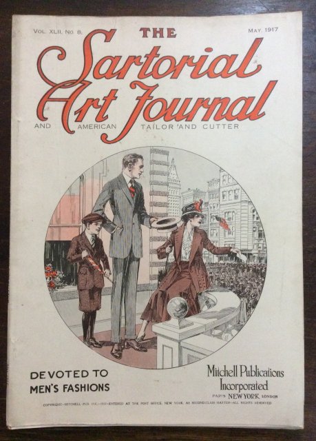 The SARTORIAL ART JOURNAL  AND AMERICAN TAILOR AND CUTTER   MAY 1917