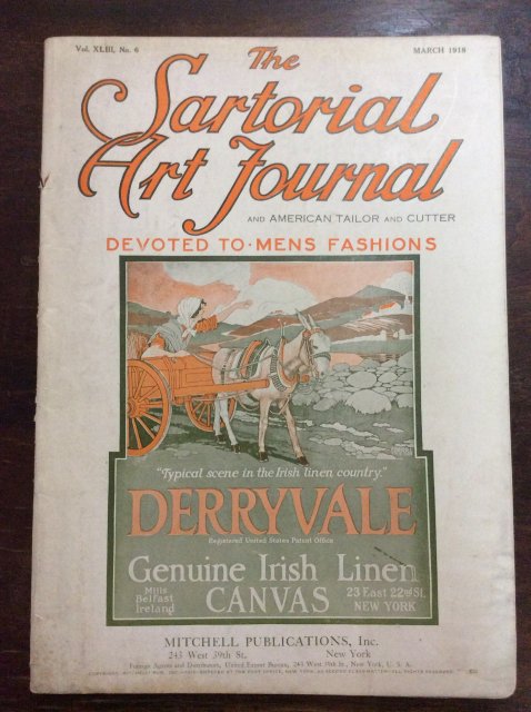 The SARTORIAL ART JOURNAL  AND AMERICAN TAILOR AND CUTTER    MARCH 1918