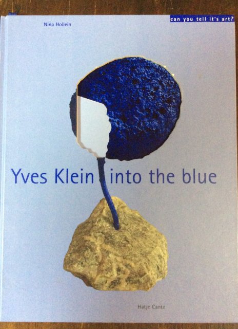 Yves Klein into the blue