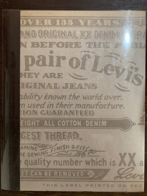 This is a pair of Levi’s Jeans