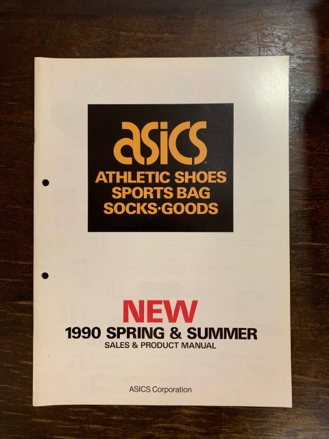 ASICS  1990 SPRING & SUMMER  SALES & PRODUCT MANUAL