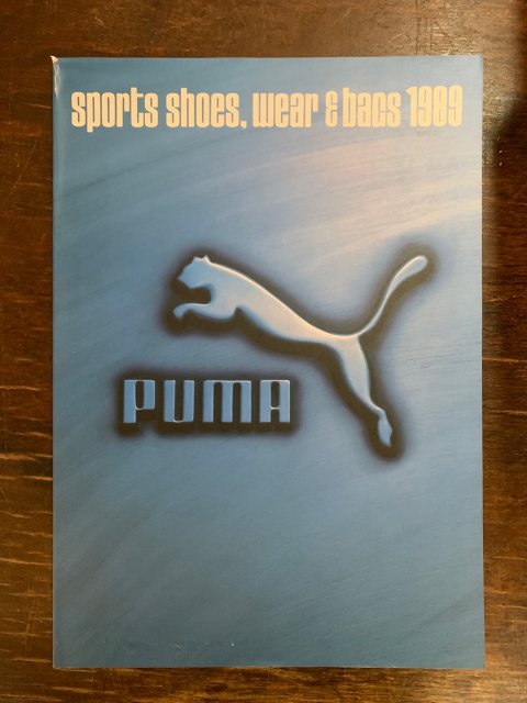 PUMA sports shoes、wear & bags 1989 カタログ