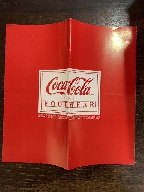 Coca Cola  FOOTWEAR   1987