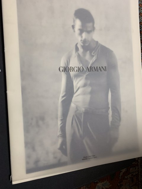 GIORGIO ARMANI Spring Summer 1998 - 古本屋 Tweed Books