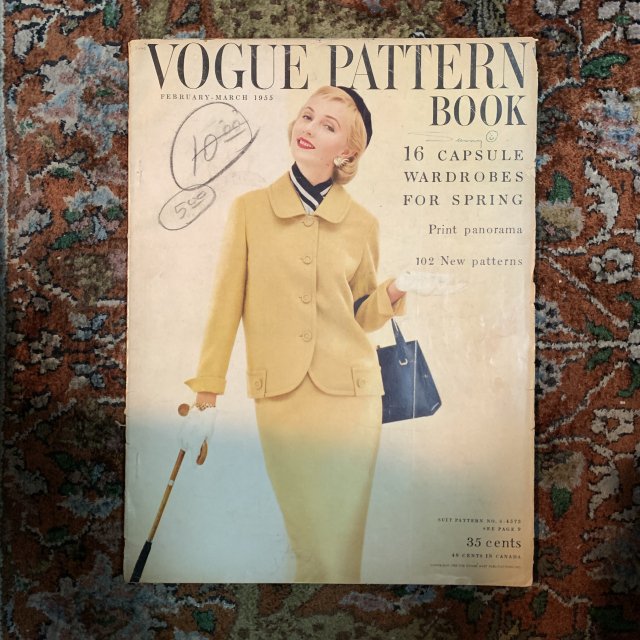 Vogue Pattern Book  FEBRUARY MARCH 1955