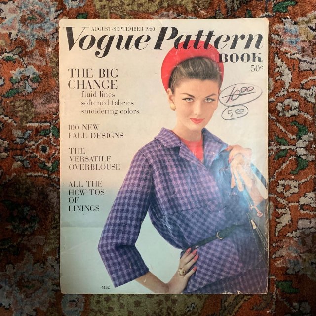 Vogue Pattern Book  AUGUST SEPTEMBER 1960