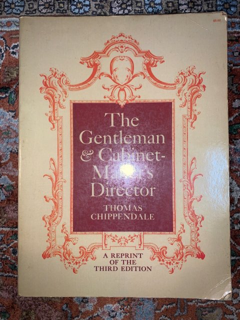 THE GENTLEMAN & CABINETMAKERS DIRECTOR   AREPRINT OF THE THIRD EDITION