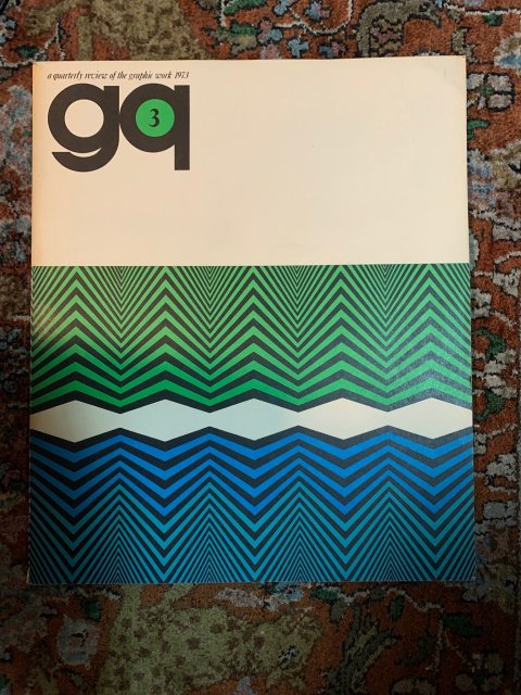 gq 3  a quarterly review of graphic work 1973ܻˡֻ޾˹ߤޤ줿ήܡʤڡ