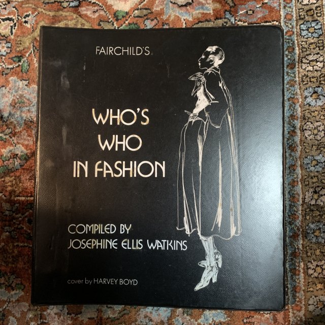 WHO'S WHO IN FASHIONCOMPILED BY JOSEPHINE ELLIS WATKINS