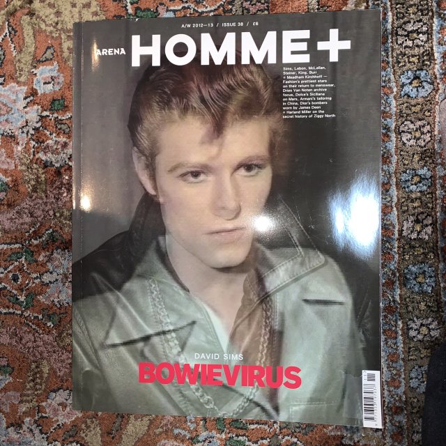 ARENA HOMME ＋ issue 38  BOWIEVIRUS
