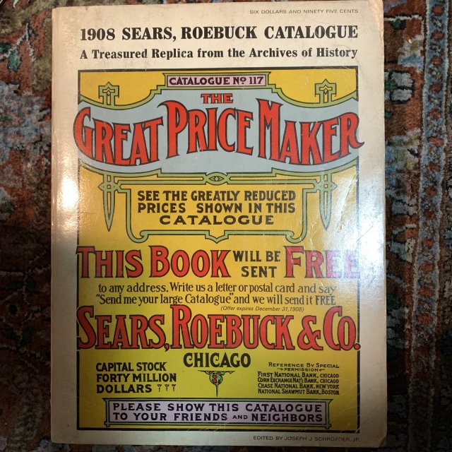 <img class='new_mark_img1' src='https://img.shop-pro.jp/img/new/icons1.gif' style='border:none;display:inline;margin:0px;padding:0px;width:auto;' />1908 The SEARS ROEBUCK Catalogue  