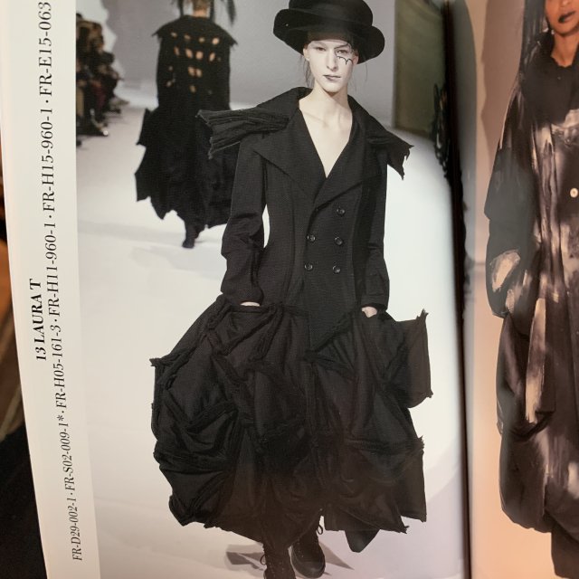 Yohji Yamamoto femme 2020-21 autum & winter collection look book - 古本屋　 Tweed Books