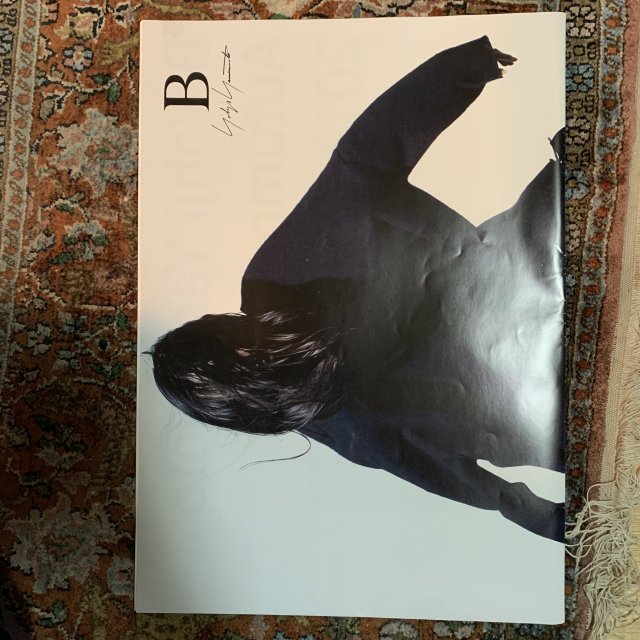 B Yohji  Yamamoto  2018-19 Autumn Winter   poster book