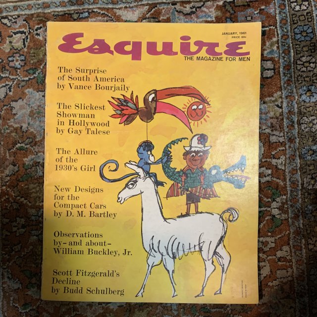 Esquire   THE MAGAZINE FOR MEN  JANUARY 1961
