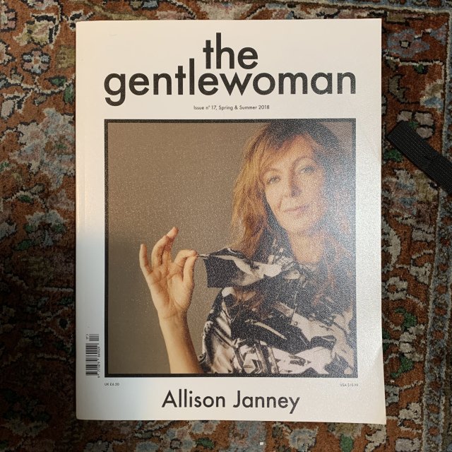 the gentlewoman   issue 17  Allison Janney