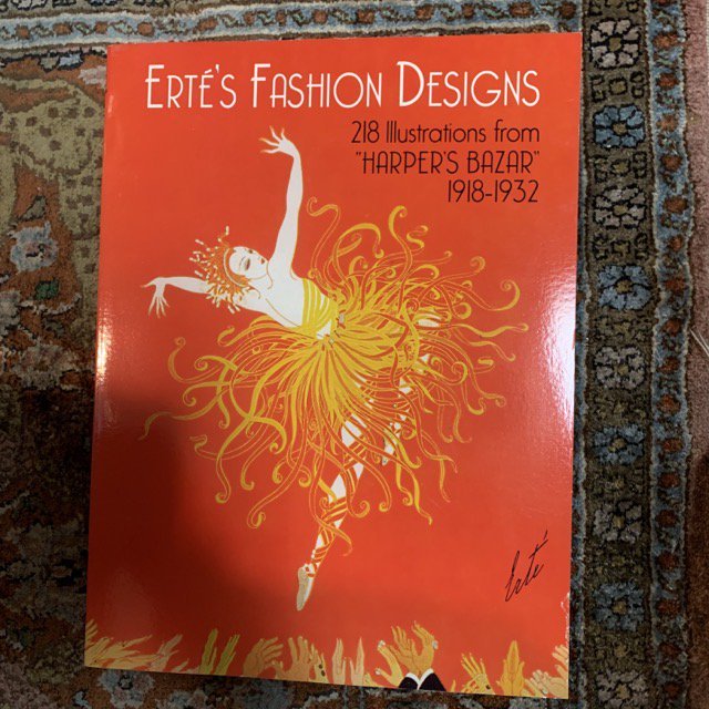 <img class='new_mark_img1' src='https://img.shop-pro.jp/img/new/icons1.gif' style='border:none;display:inline;margin:0px;padding:0px;width:auto;' />ERTE'S FASHION DESIGNS  218 Illustrations from HARPER'S BAZAR 1918-1932