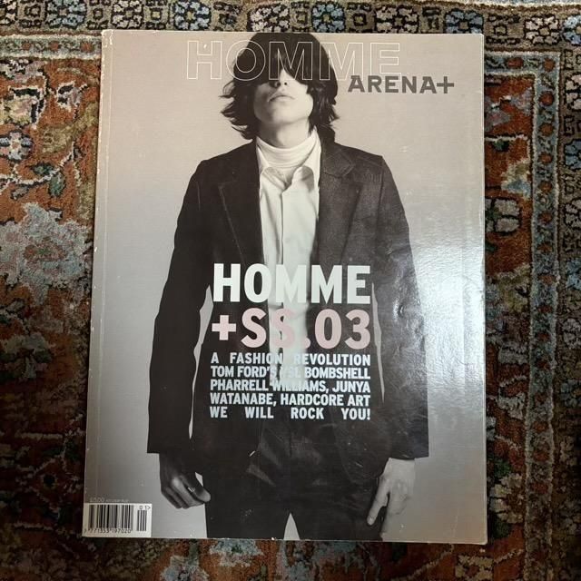 <img class='new_mark_img1' src='https://img.shop-pro.jp/img/new/icons1.gif' style='border:none;display:inline;margin:0px;padding:0px;width:auto;' />ARENA HOMME+SPRING/SUMMER 03  WE WILL ROCK YOU