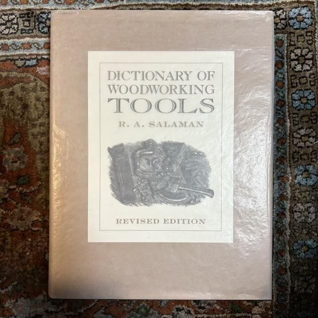 <img class='new_mark_img1' src='https://img.shop-pro.jp/img/new/icons2.gif' style='border:none;display:inline;margin:0px;padding:0px;width:auto;' />DICTIONARY OF WOODWORKING TOOLS (revised edtion)