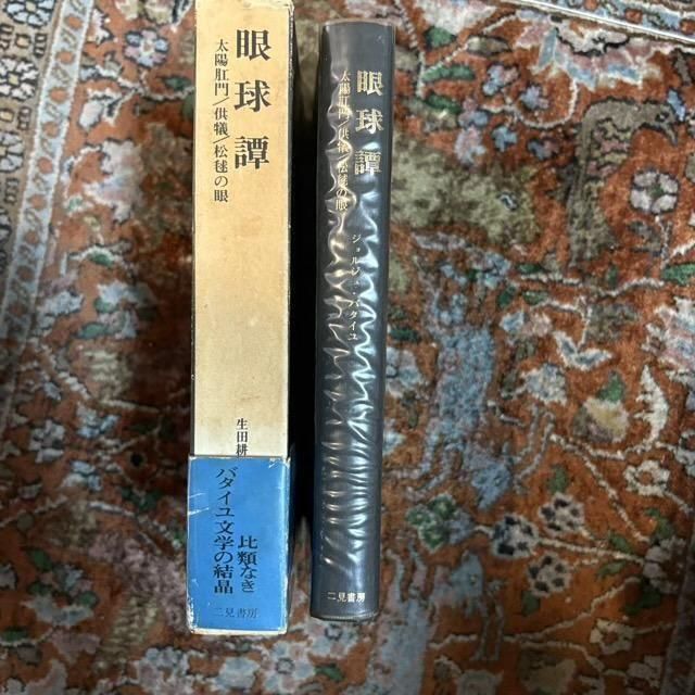 眼球譚 太陽肛門/供犠/松毱の眼 バタイユ著作集 - 古本屋 Tweed