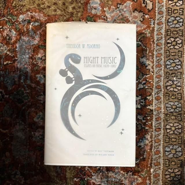 <img class='new_mark_img1' src='https://img.shop-pro.jp/img/new/icons2.gif' style='border:none;display:inline;margin:0px;padding:0px;width:auto;' />Night Music
Essays on Music 1928-1962/ Theodor W.Adorno