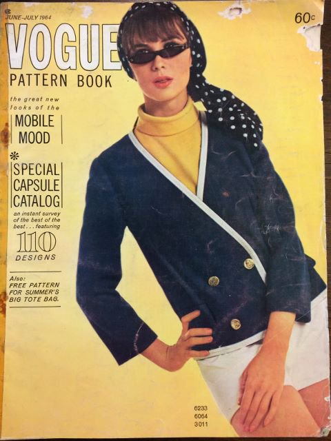 Vogue Pattern Book  1964 June July