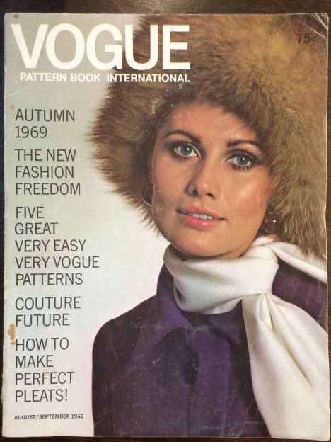 Vogue Pattern Book  International  August September 1969 