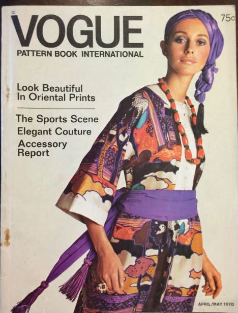 Vogue Pattern Book Internataional  April May 1970