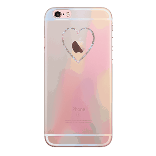 iPhoneSEケース(第2世代)【販売終了】スマホケース DREAMY HEART 〈クリア〉