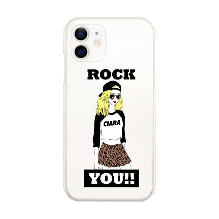 iPhone12 mini ケーススマホケース ROCK GIRL 〈クリア〉
