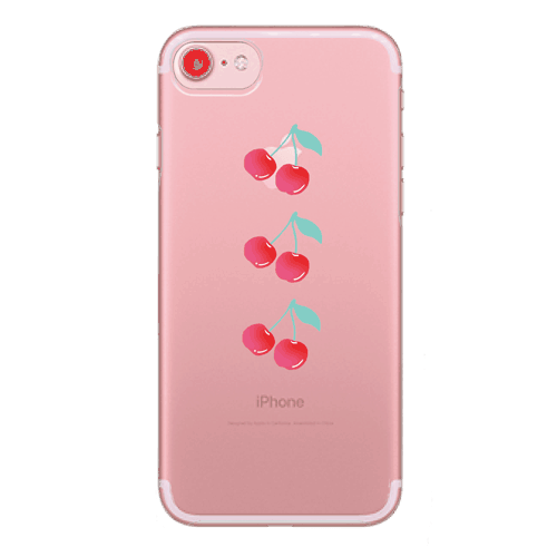 iPhone12 Pro ケース【販売終了】スマホケース 3CHERRIES 〈クリア〉