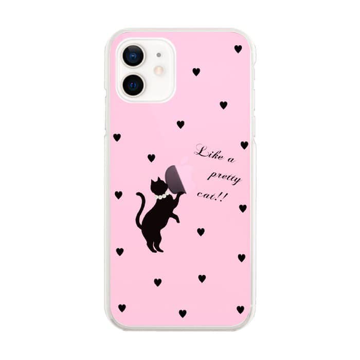 iPhoneケーススマホケース PRETTY CAT 〈クリア〉