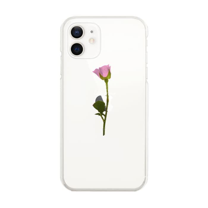 iPhone13ケーススマホケース WATER PINK ROSE 〈クリア〉