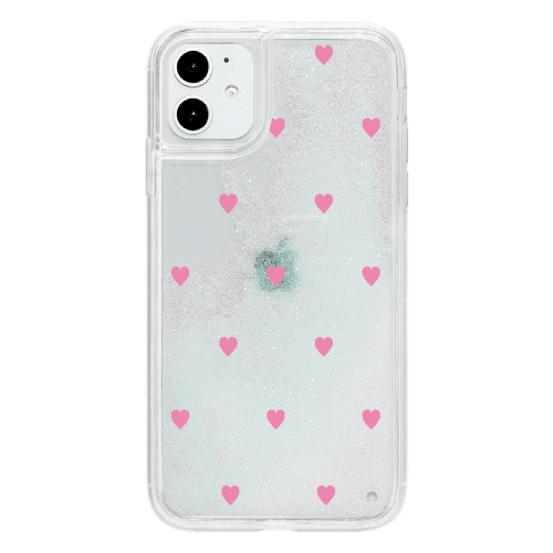 Sweet Pink Heart スイートピンクハート Tpuグリッターsw L スマホケース通販のciara